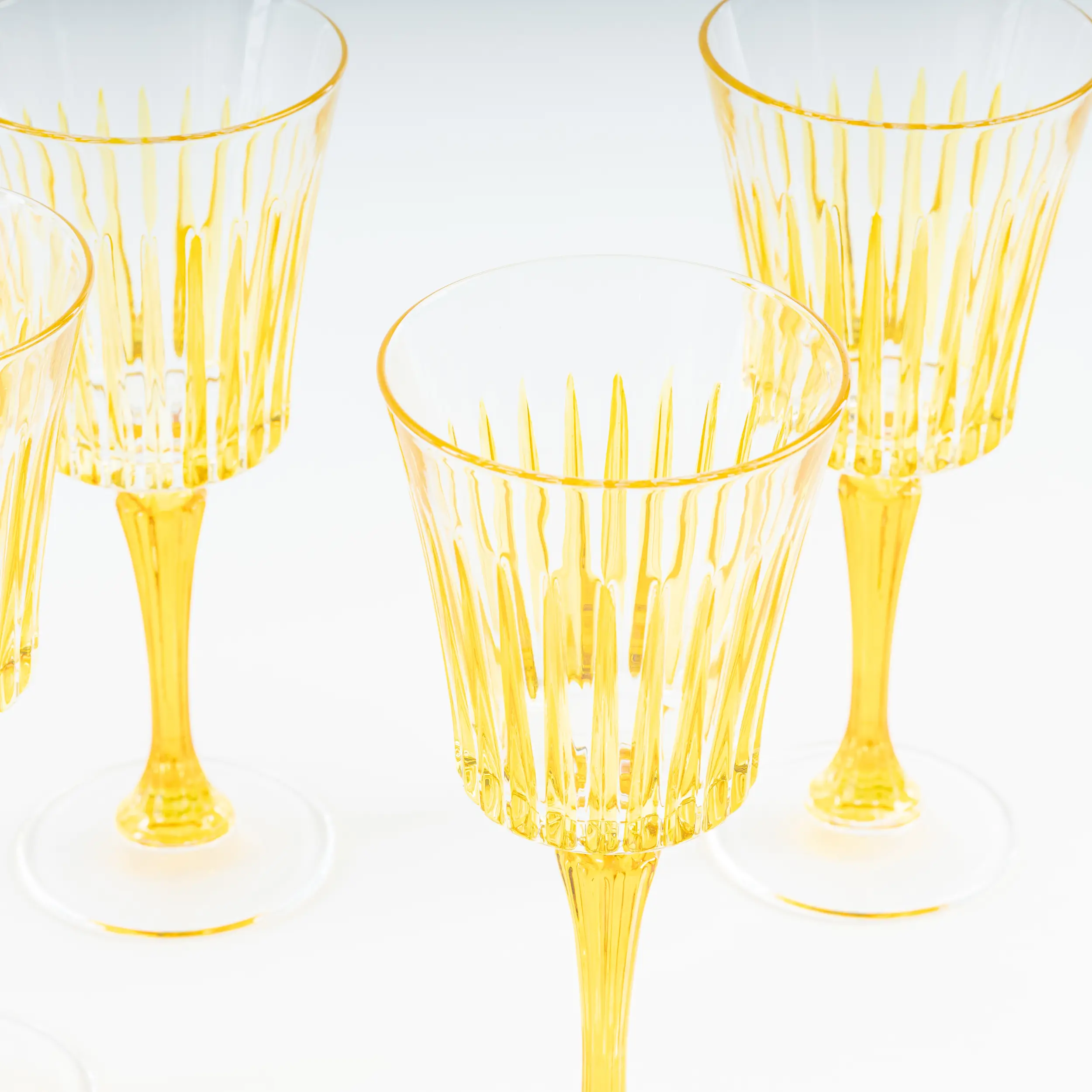 les-ottomans-weingl-ser-kristall-handbemalt-gelb-4er-set image 3