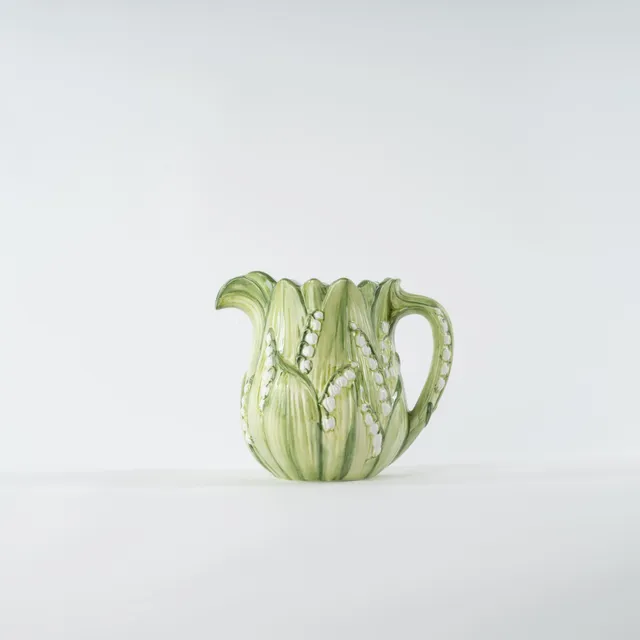 les-ottomans-lily-of-the-valley-wasserkanne-vase-aus-keramik image 1