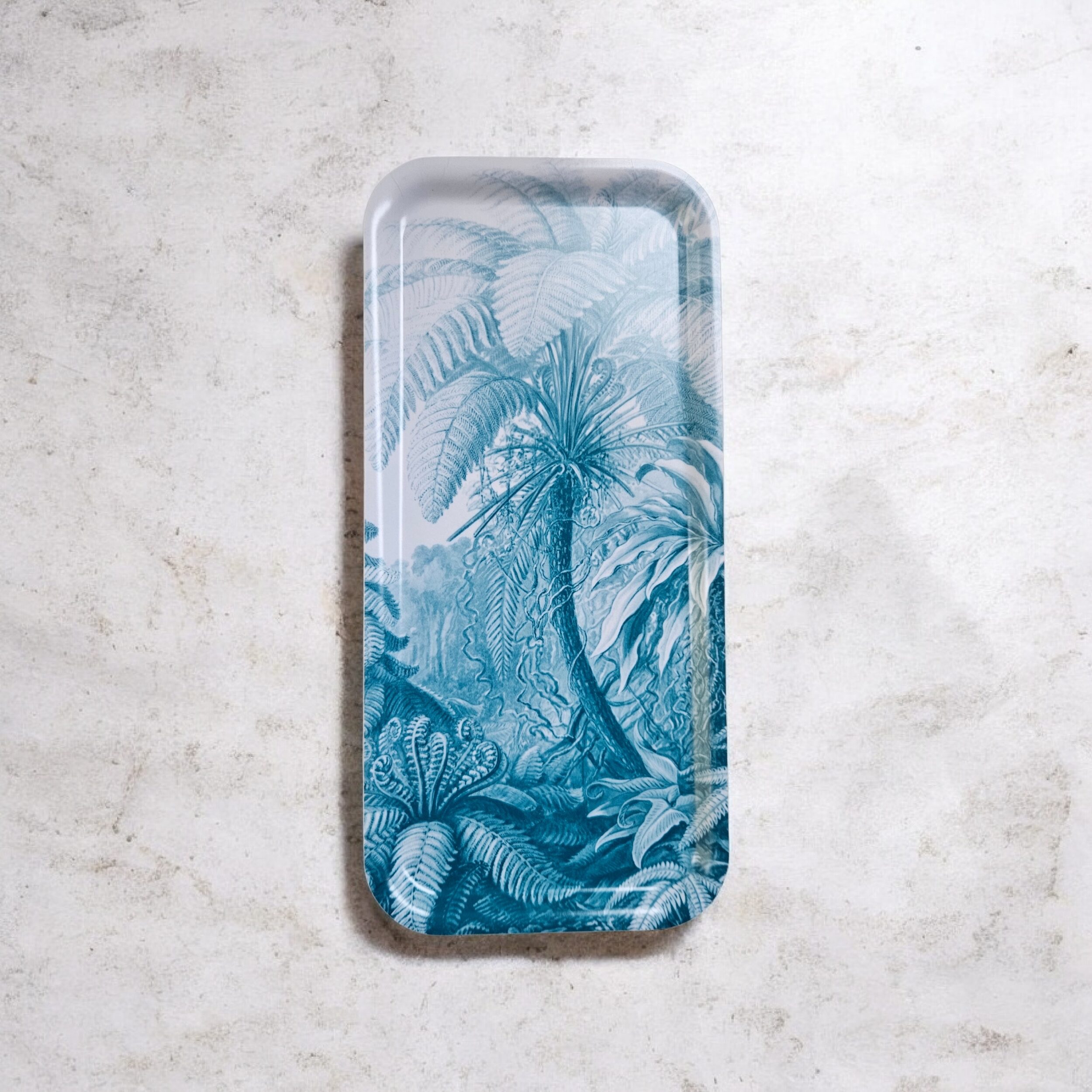 les-ottomans-tablett-holz-jungle-blau image 1