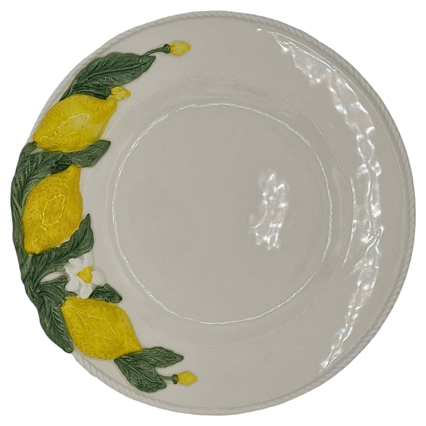 les-ottomans-speiseteller-limoni-lmn14-keramik-handbemalt-zitronen image 1