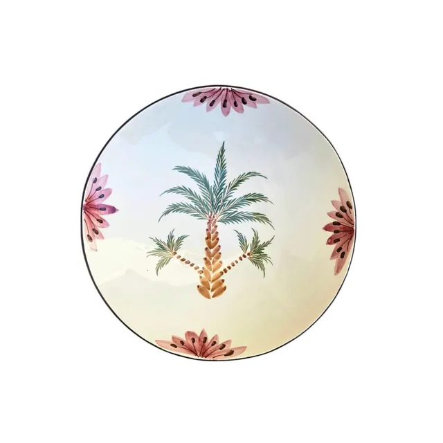 les-ottomans-the-dates-tree-pastateller-aus-handbemalter-keramik image 1