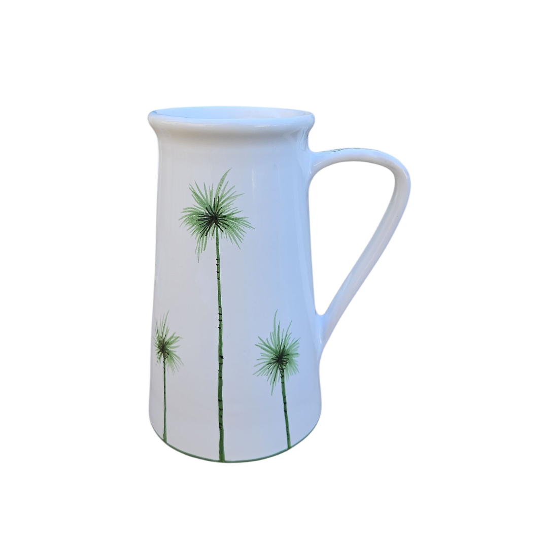 les-ottomans-palma-karaffe-aus-handbemalter-keramik image 1