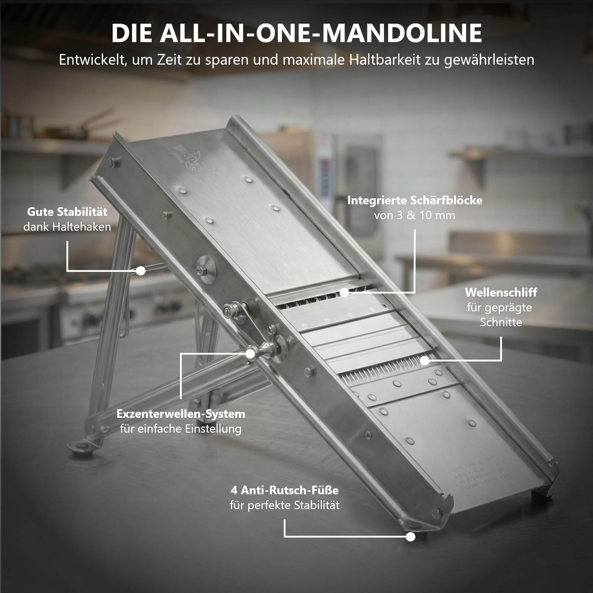 louis-tellier-edelstahl-mandoline-mit-schlitten-25-x-12-x-7-cm-3-10-mm image 3