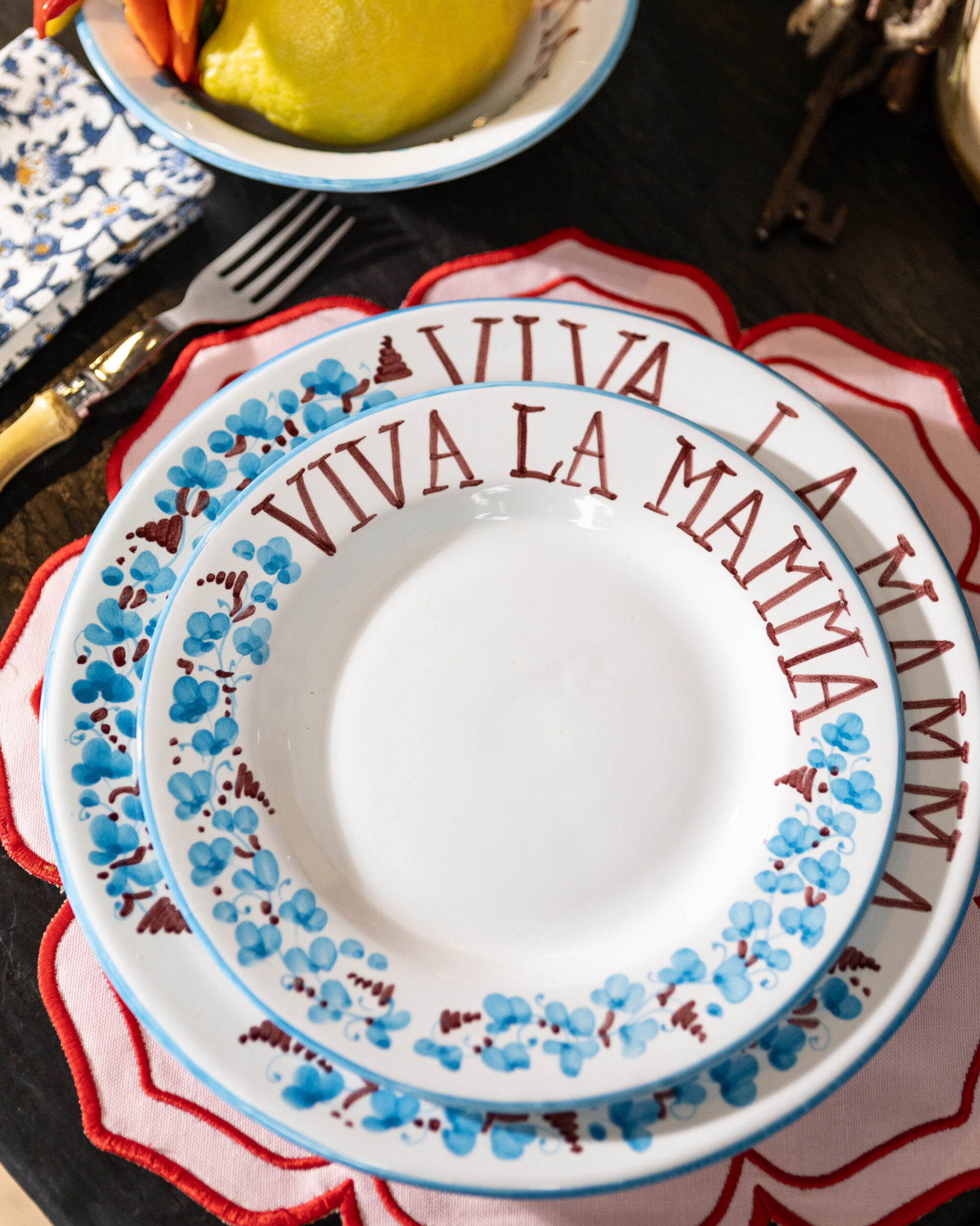 les-ottomans-bella-italia-salatteller-keramik-handbemalt image 2