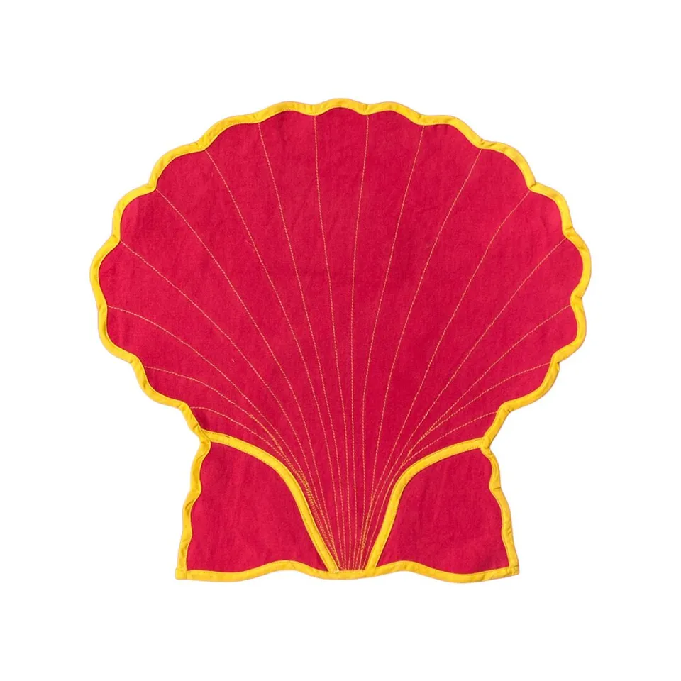 les-ottomans-iks17-platzset-aus-baumwolle-in-muschelform-shell-tischset image 1