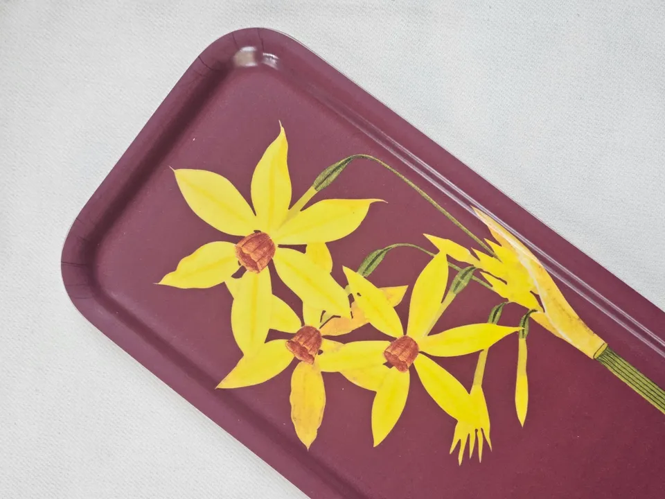 les-ottomans-tablett-aus-holz-fiore-giallo image 1