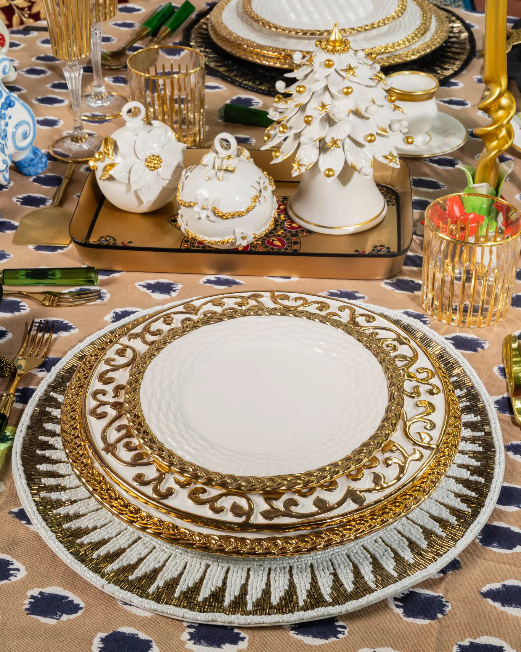 les-ottomans-tgw01-gold-wicker-dessertteller-aus-keramik image 2