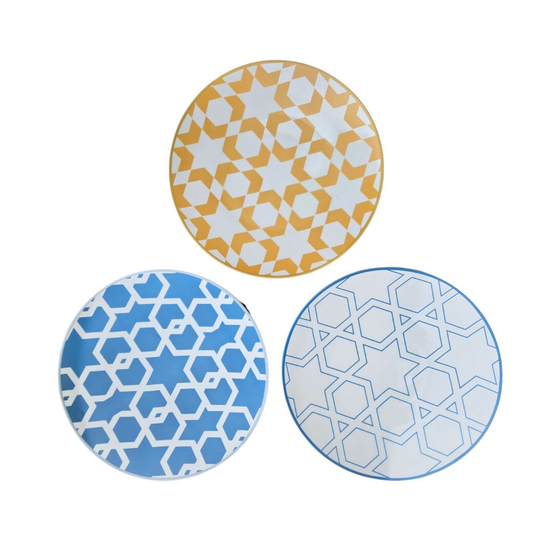 les-ottomans-speiseteller-set-aus-porzellan-3-teilig-mit-decal image 1