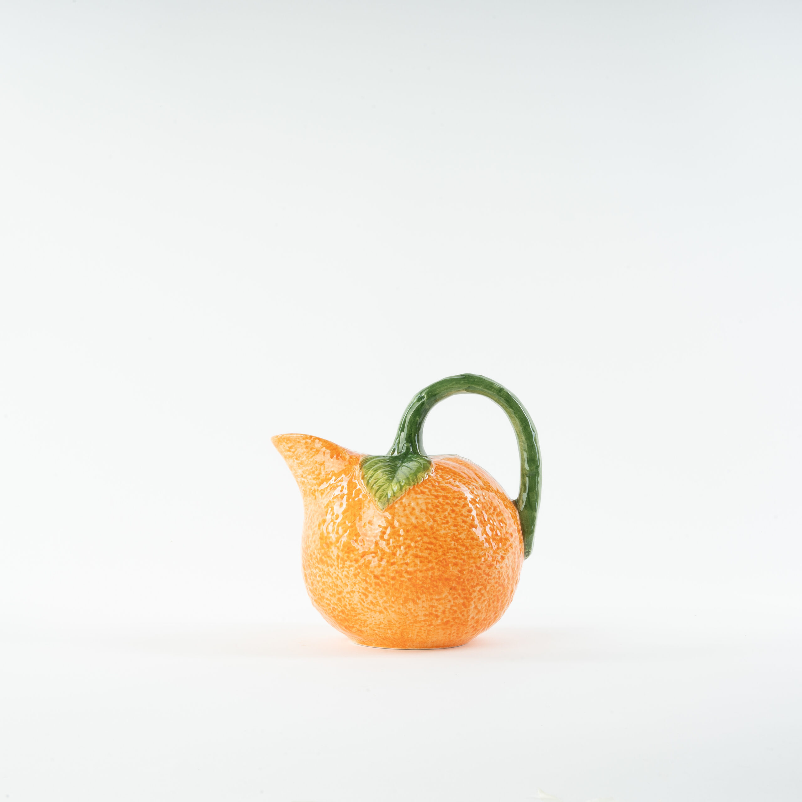 les-ottomans-karaffe-aus-handbemalter-keramik-orange-frh04 image 1