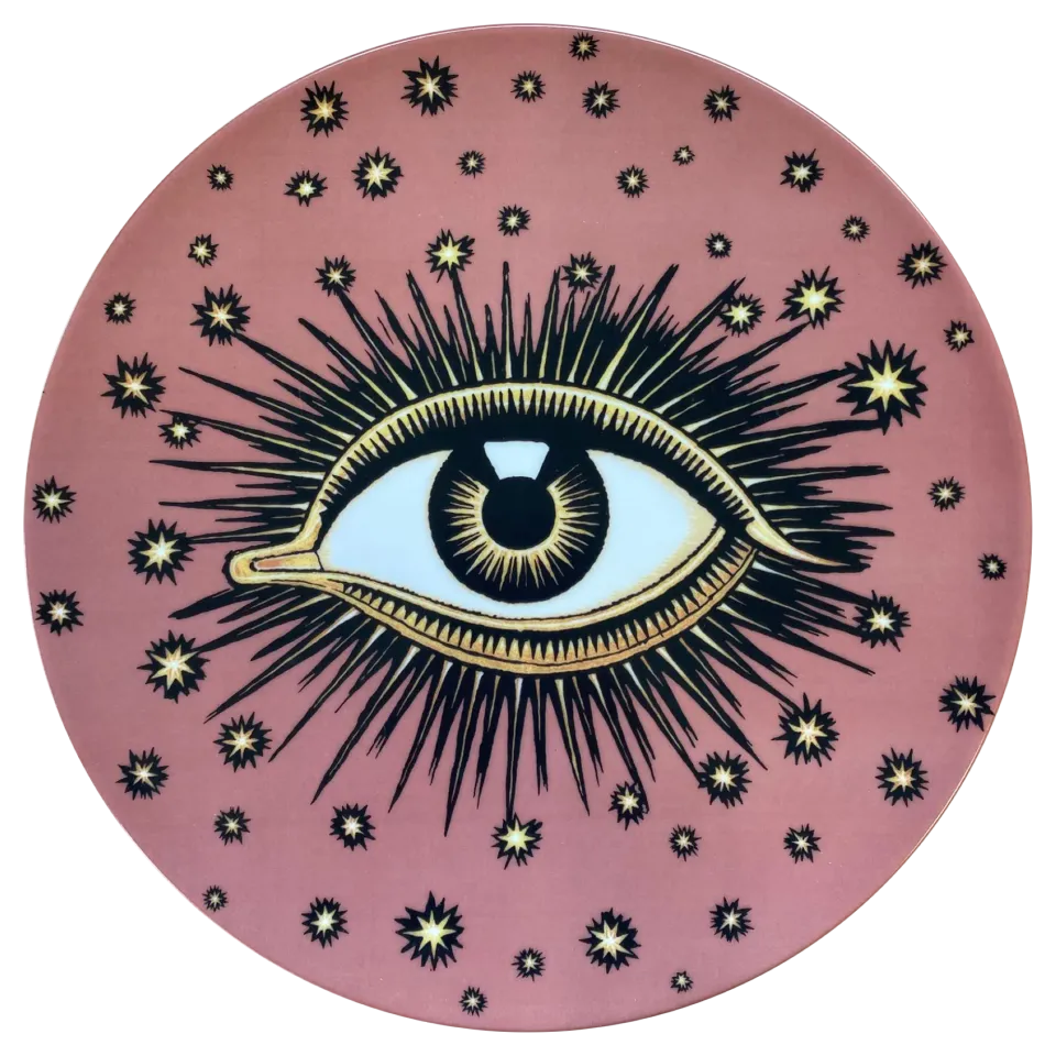 les-ottomans-eye-dessertteller-rosa-aus-porzellan image 1