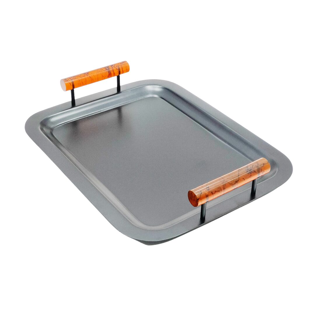 les-ottomans-grt01-tablett-messing-mit-harz-griffen image 1