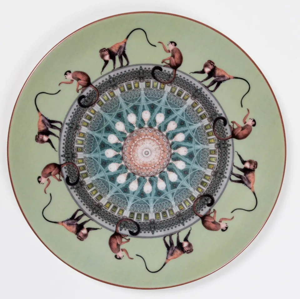 les-ottomans-costantinopoli-porzellan-speiseteller-3 image 1