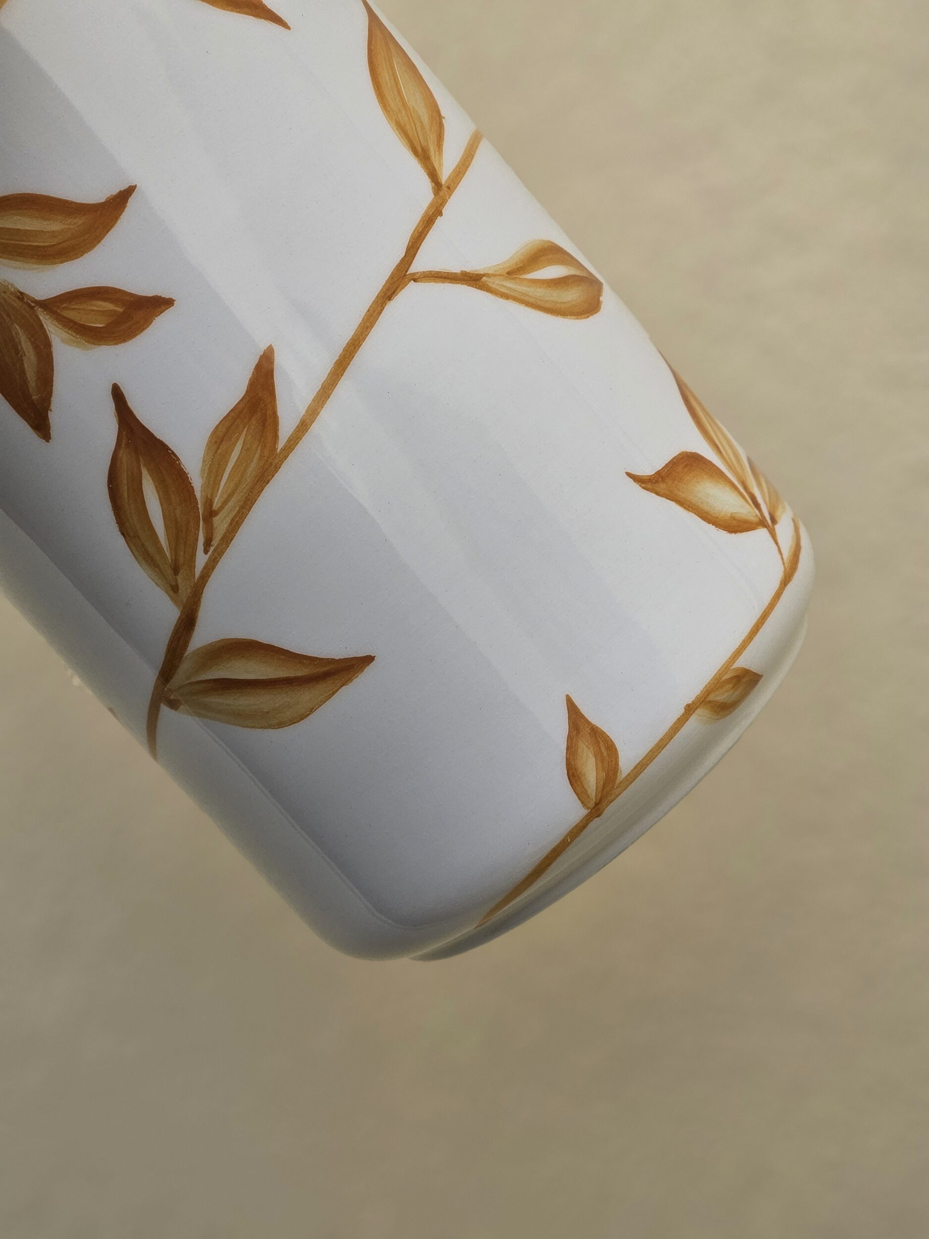 les-ottomans-vase-keramik-handbemalt-palmen-motiv image 2
