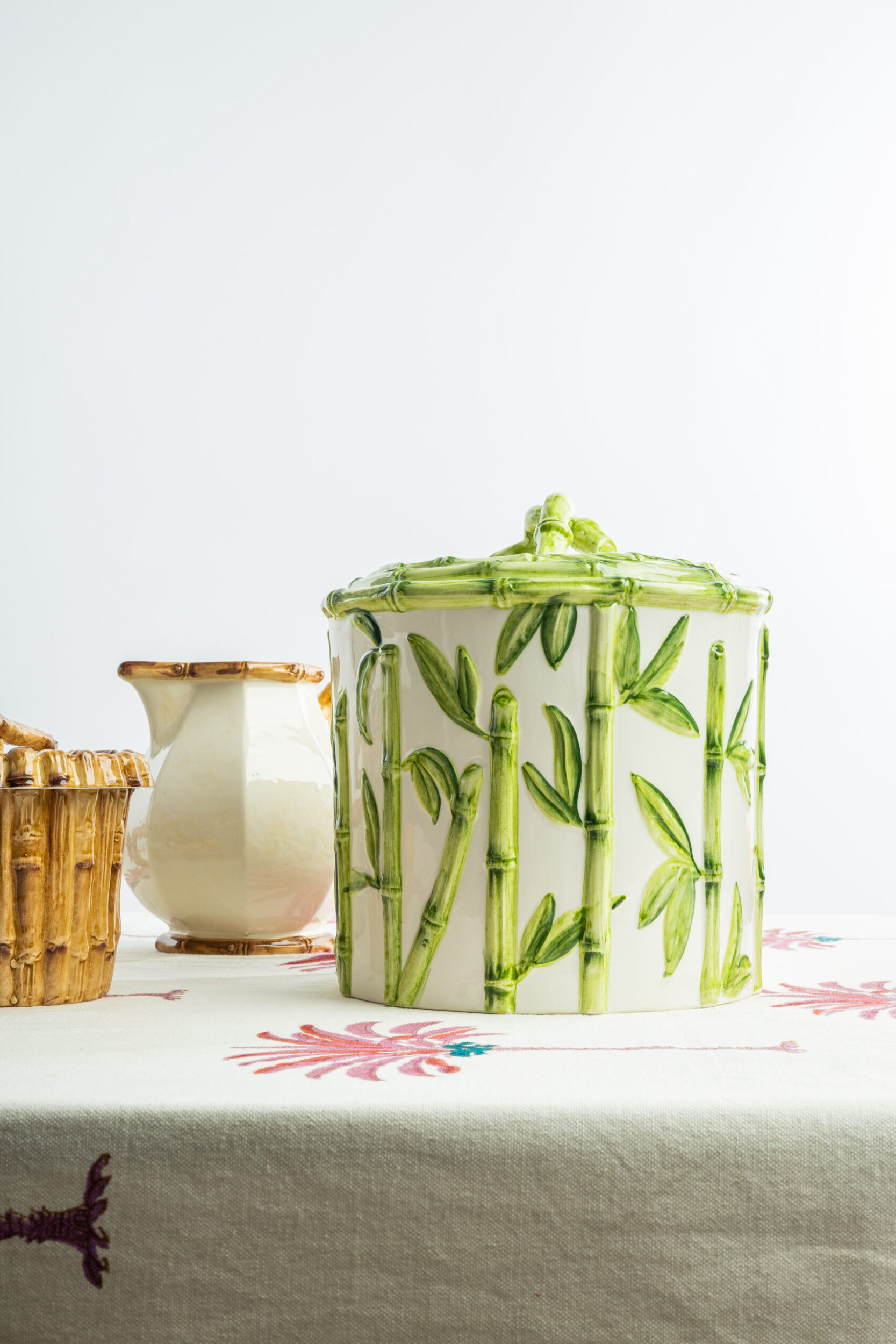 les-ottomans-bamboo-babc-keksdose-keramik-handbemalt image 1