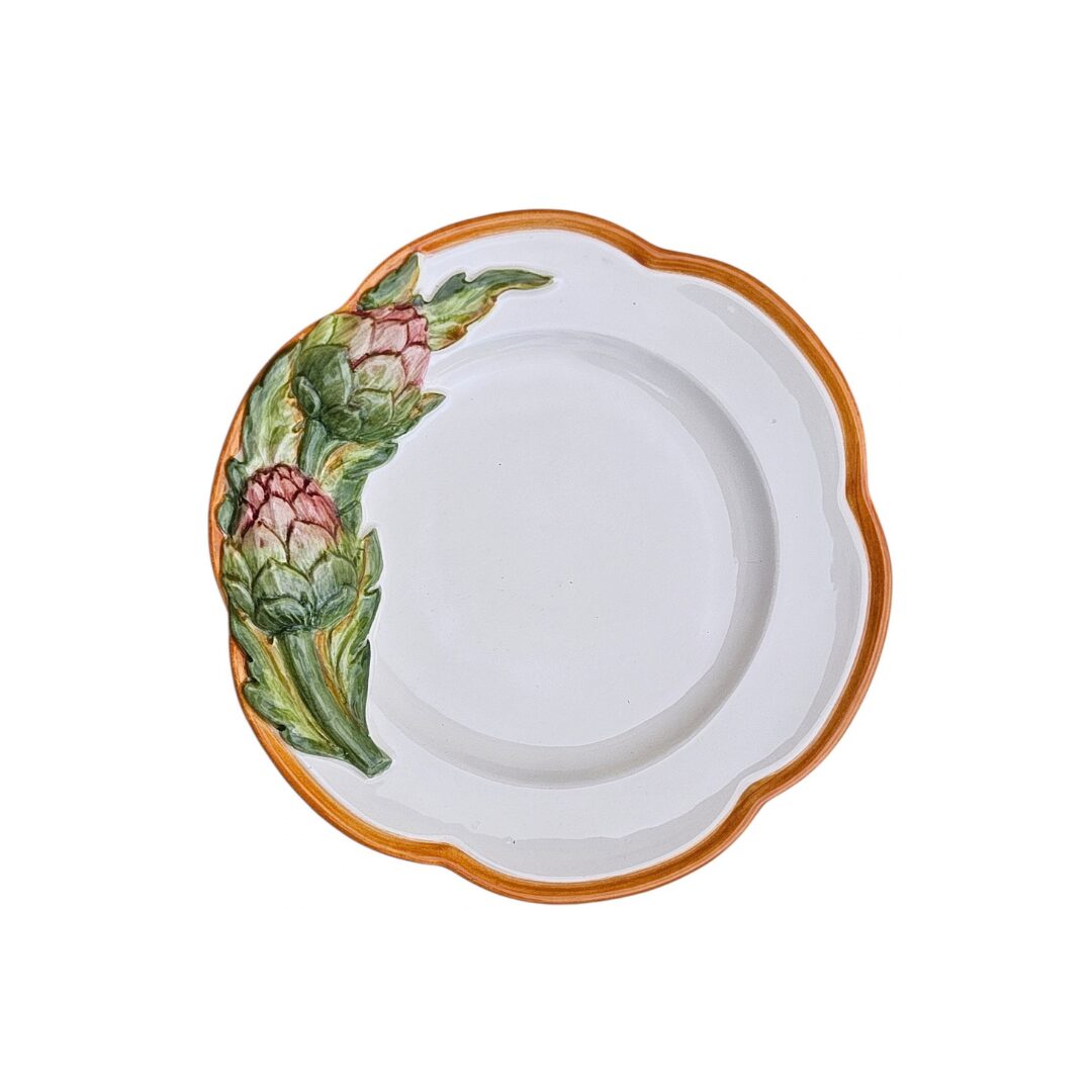 les-ottomans-carciofo-asp06-salatteller-keramik-handbemalt image 1