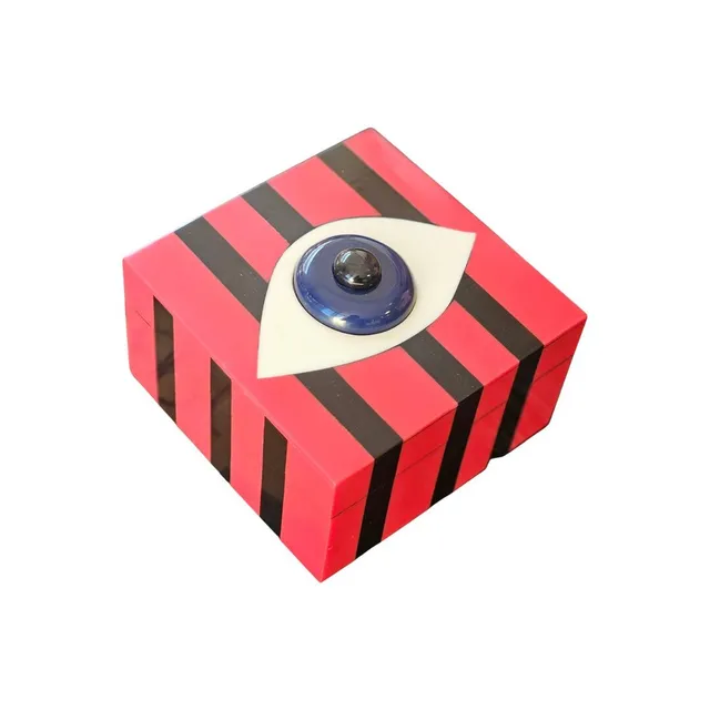 les-ottomans-scatola-occhio-schmuckbox-holz-lackiert-klein image 1