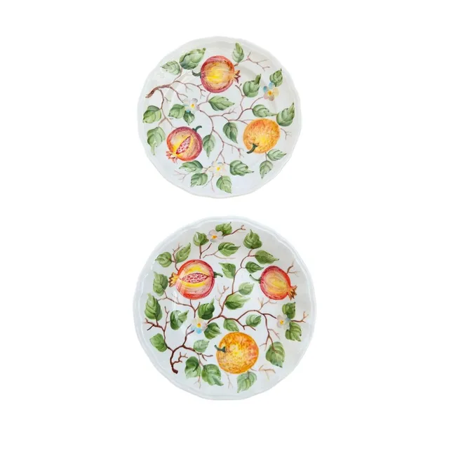 les-ottomans-melograno-set-2-teilig-schale-dessertteller-keramik image 1