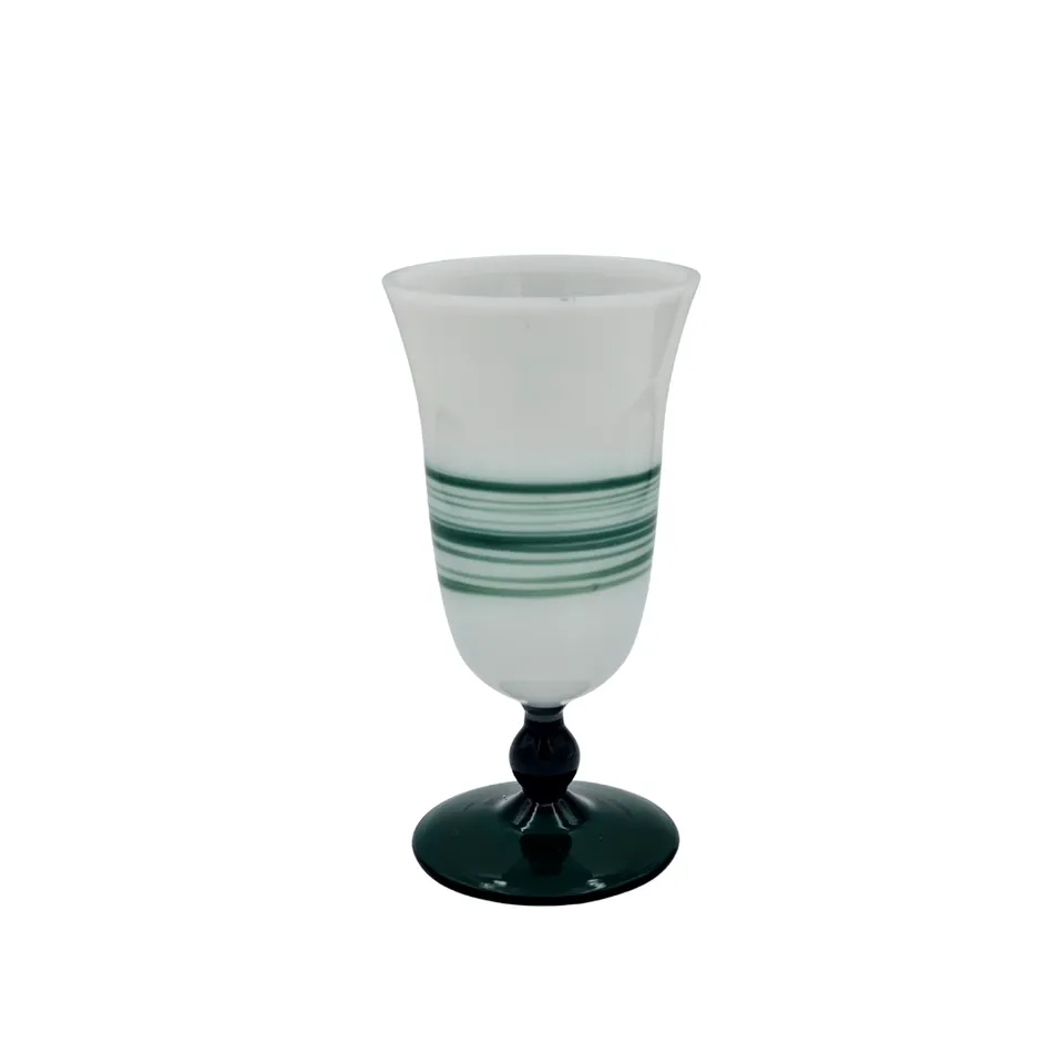 les-ottomans-trinkglas-aus-glas-mit-gr-nen-streifen image 1