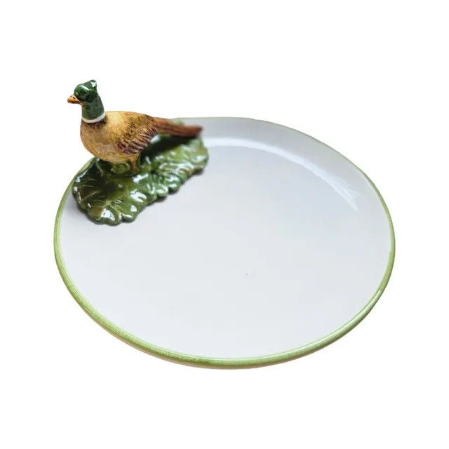 les-ottomans-menagerie-keramikteller-handbemalt image 1