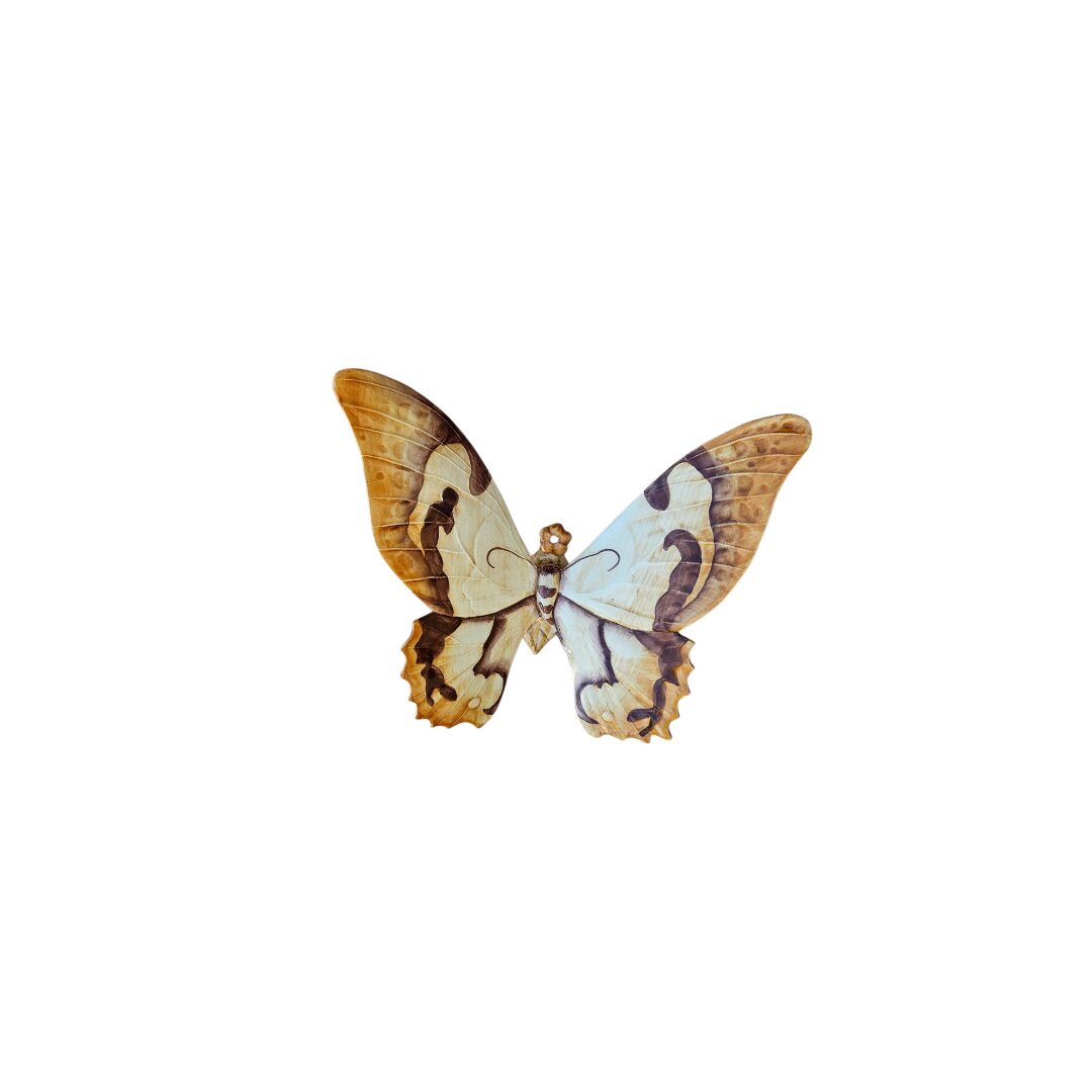 les-ottomans-farfalla-media-handbemalter-keramik-schmetterling image 1