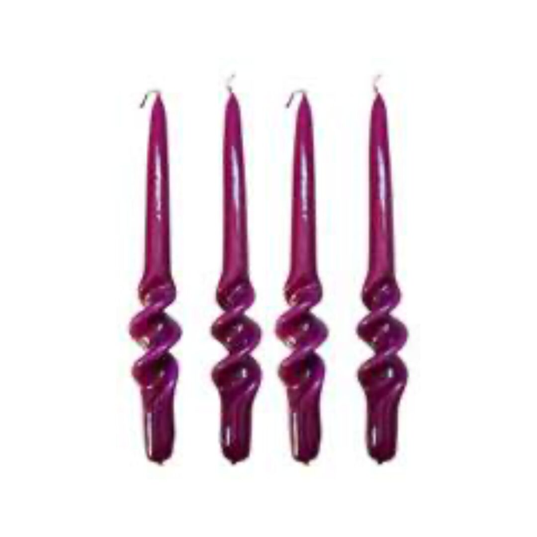 les-ottomans-twist-stabkerzen-4er-set-borgogna-cae03 image 1