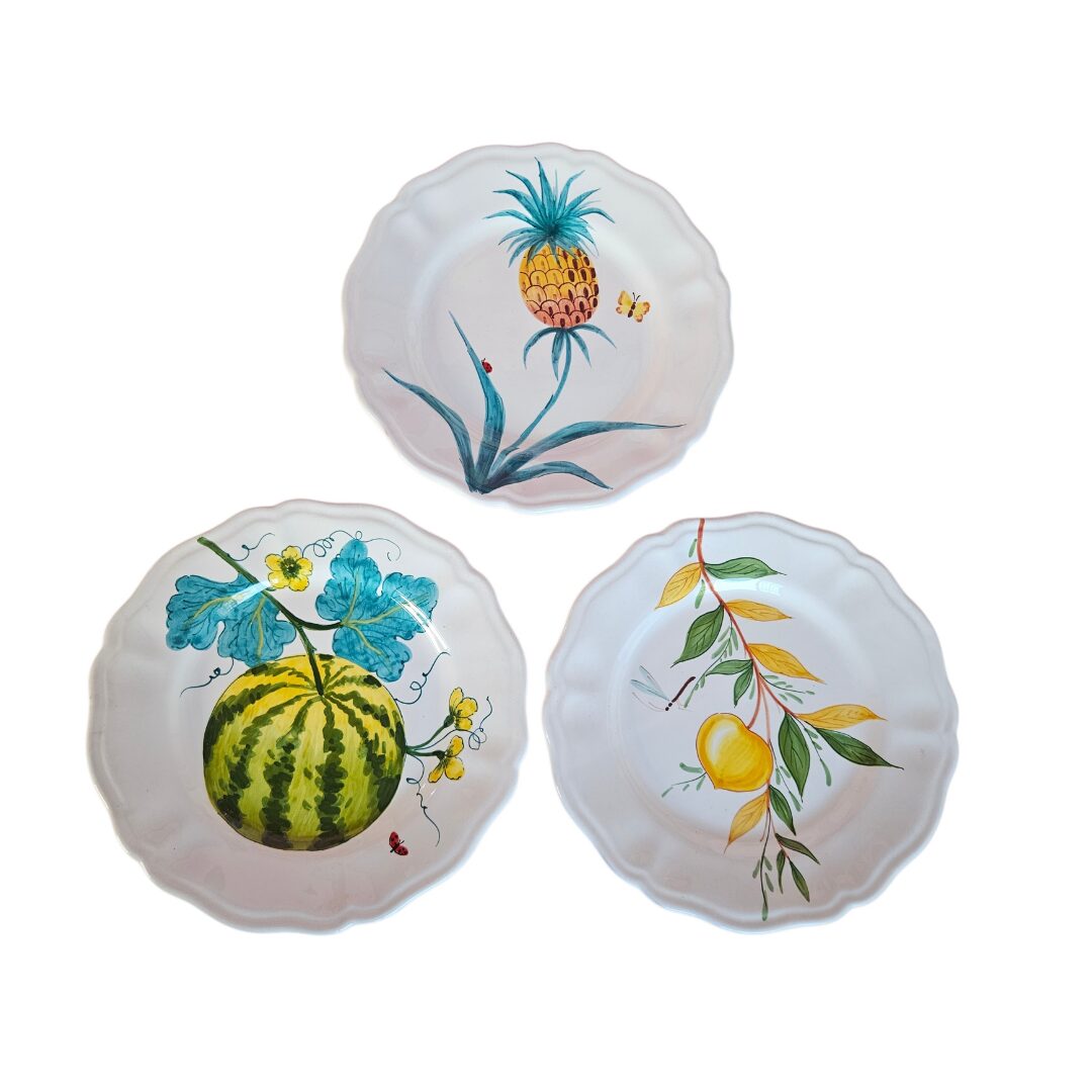 les-ottomans-platzteller-keramik-handbemalt-set-3-teilig image 1
