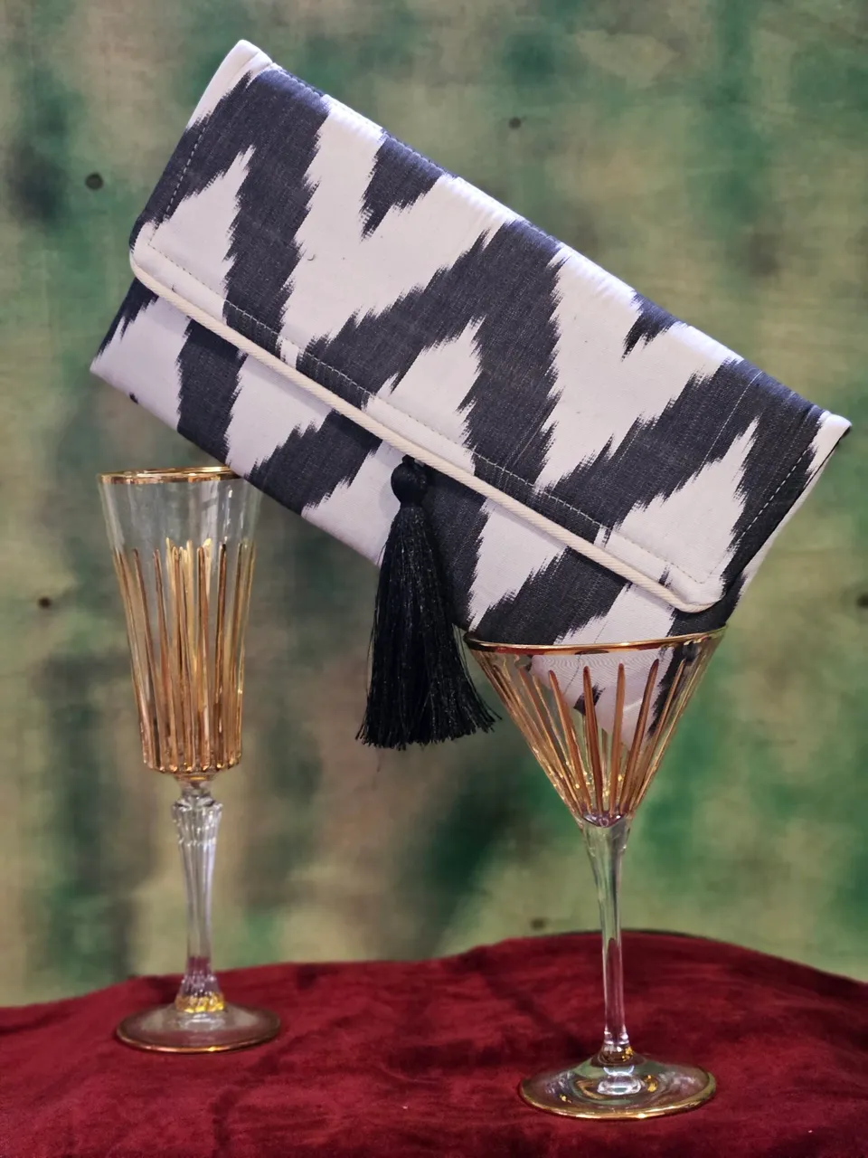 les-ottomans-pochette-ikat-28-clutch image 1