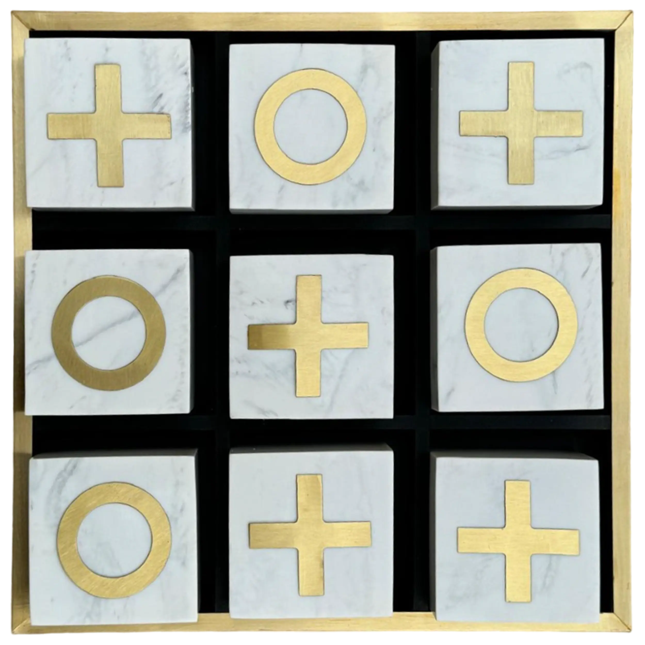 les-ottomans-tic-tac-toe-spiel-aus-resin image 1