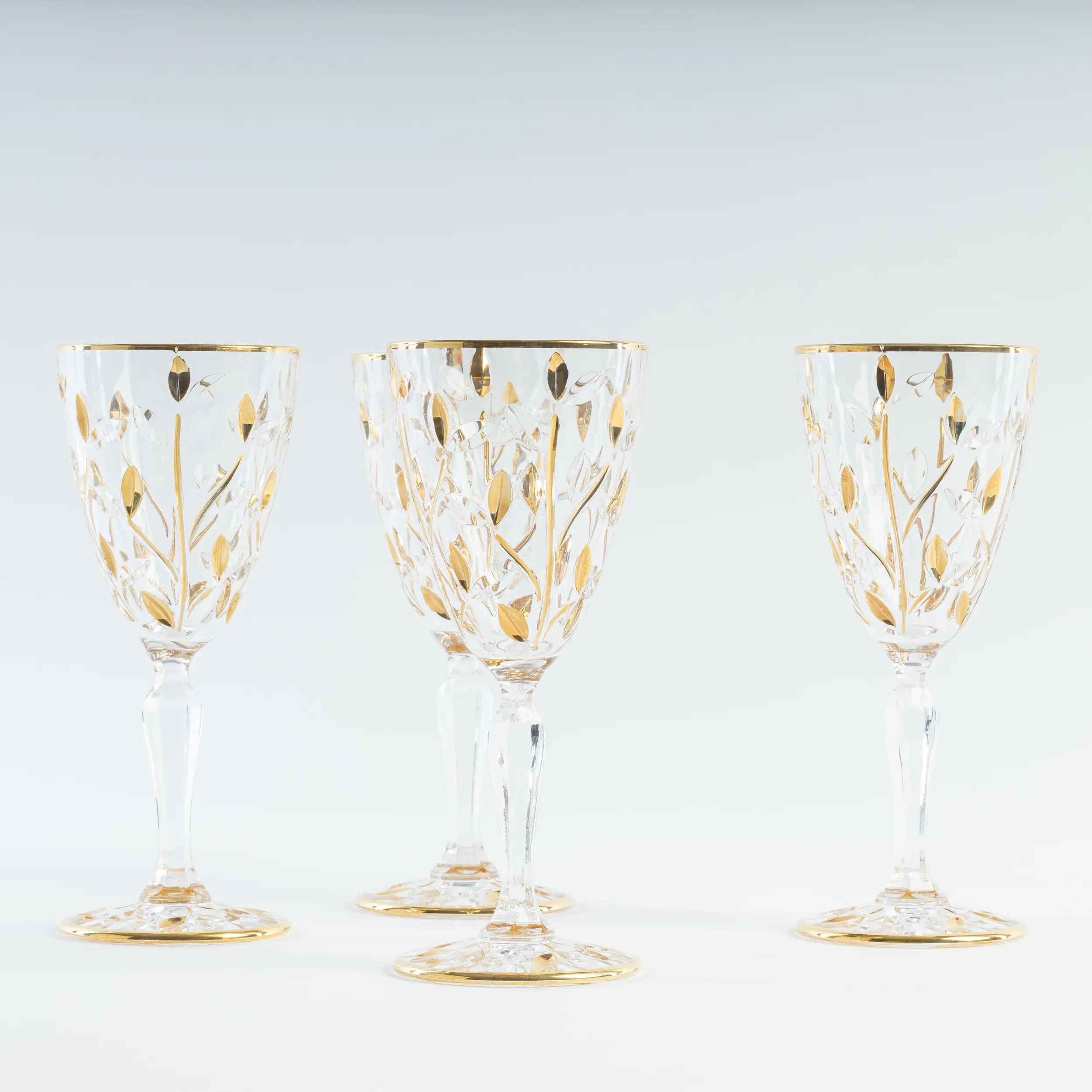 les-ottomans-gold-crystal-fl-ten-champagnergl-ser-4er-set image 1