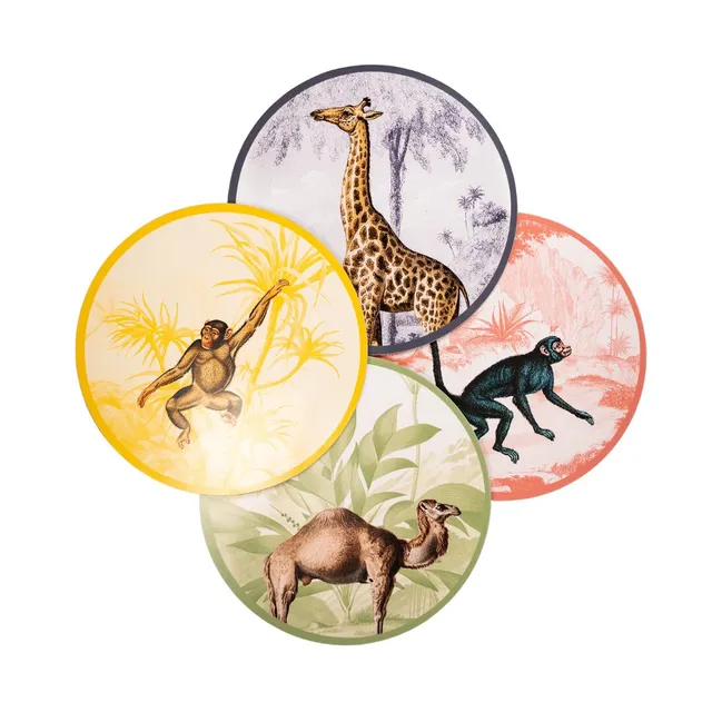 les-ottomans-la-menagerie-platzteller-set-4-teilig-holz image 1