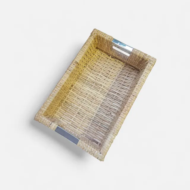 les-ottomans-tablett-aus-rattan-mit-griffen image 1