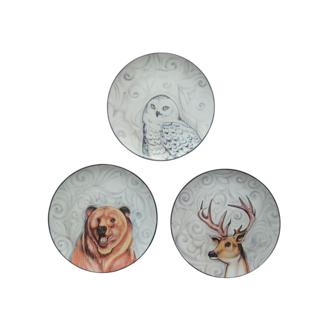 les-ottomans-menagerie-d-hiver-dessertteller-aus-porzellan-set-3-st-ck image 1