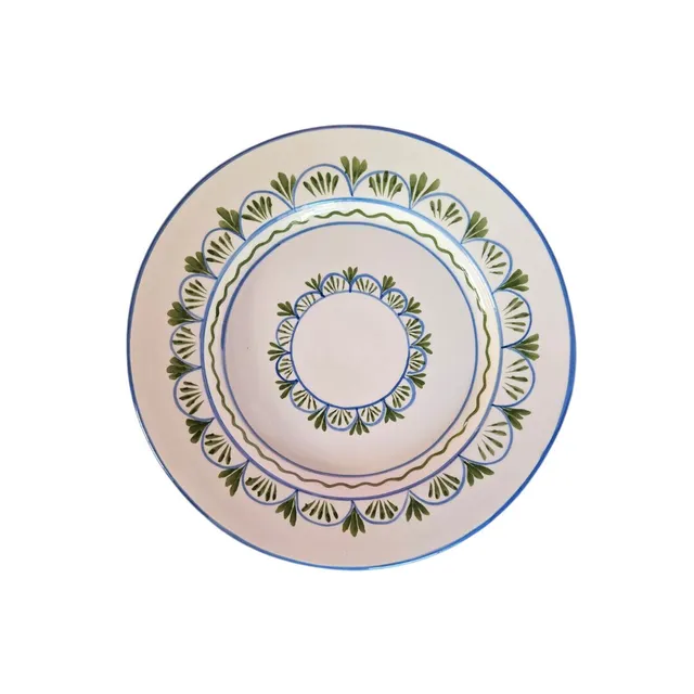 les-ottomans-teller-flach-keramik-handbemalt image 1