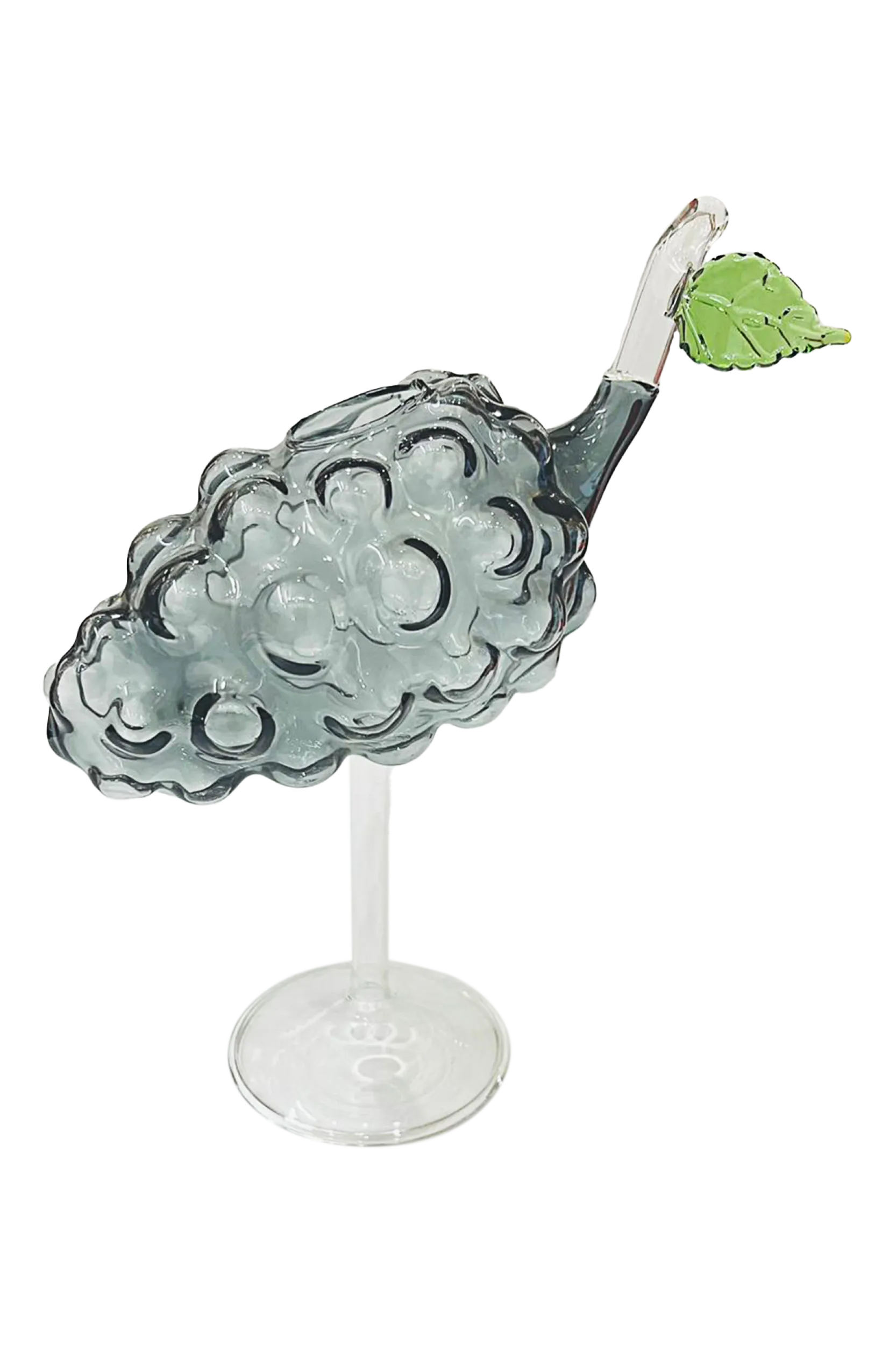 les-ottomans-cocktailglas-uva-skulptiertes-glas-mit-trauben-design image 1