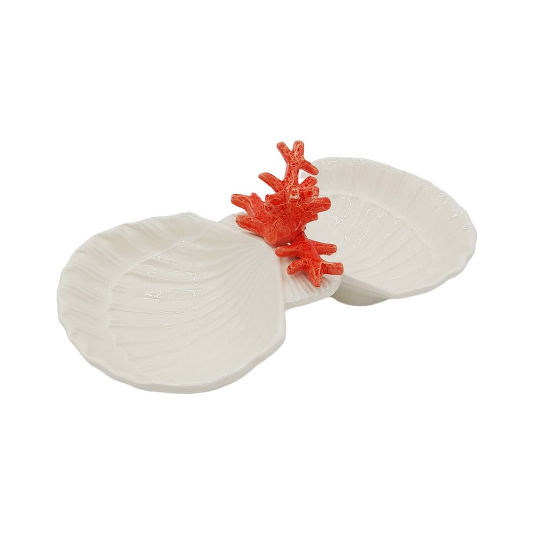 les-ottomans-shs01-vorspeisenteller-keramik-corallo-rot-handbemalt image 1