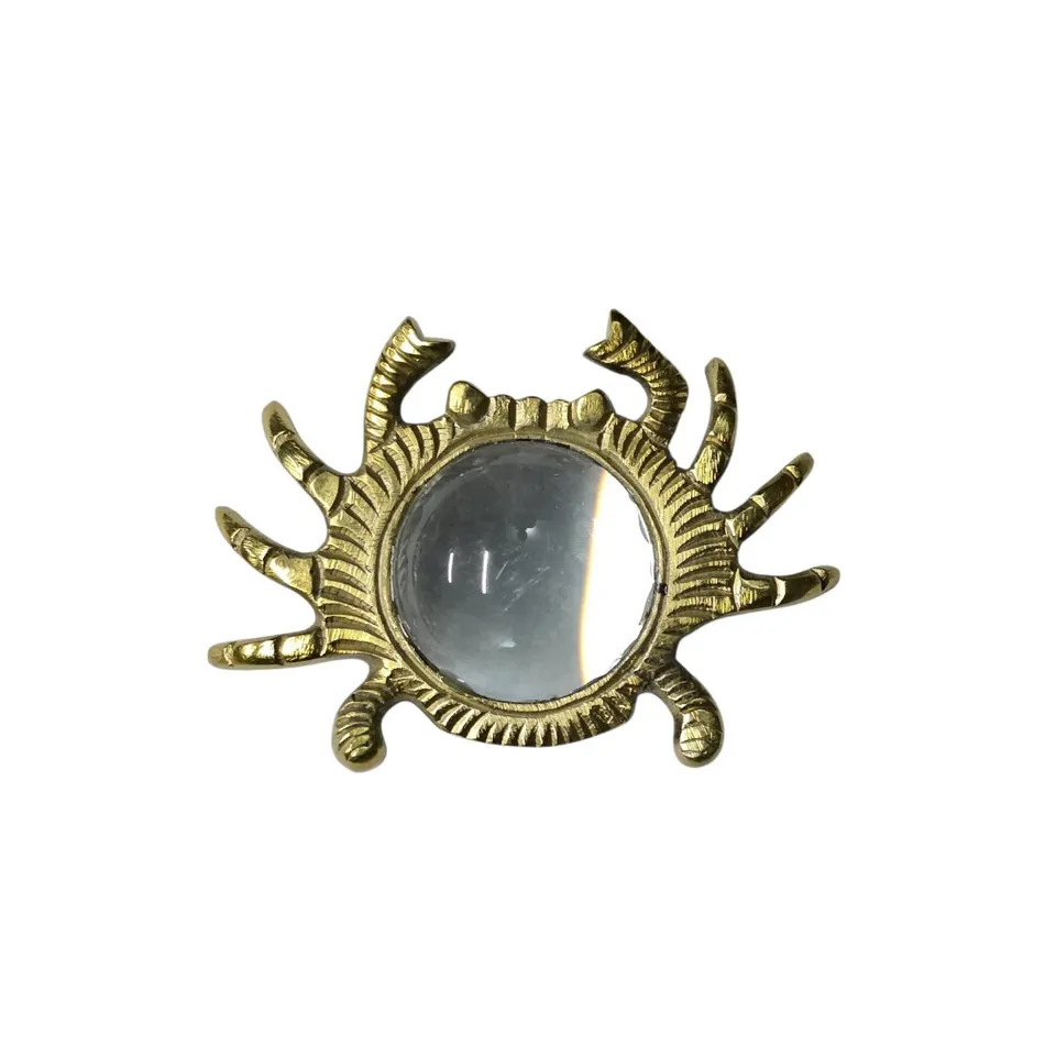 les-ottomans-crab-mgl03-lupe-aus-aluminium image 1