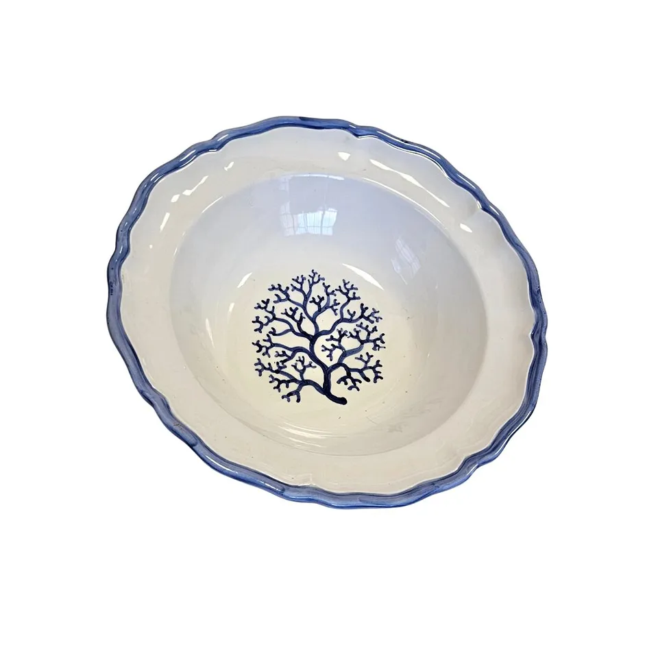 les-ottomans-corallo-blu-insalatiera-salatsch-ssel-keramik-handbemalt image 1
