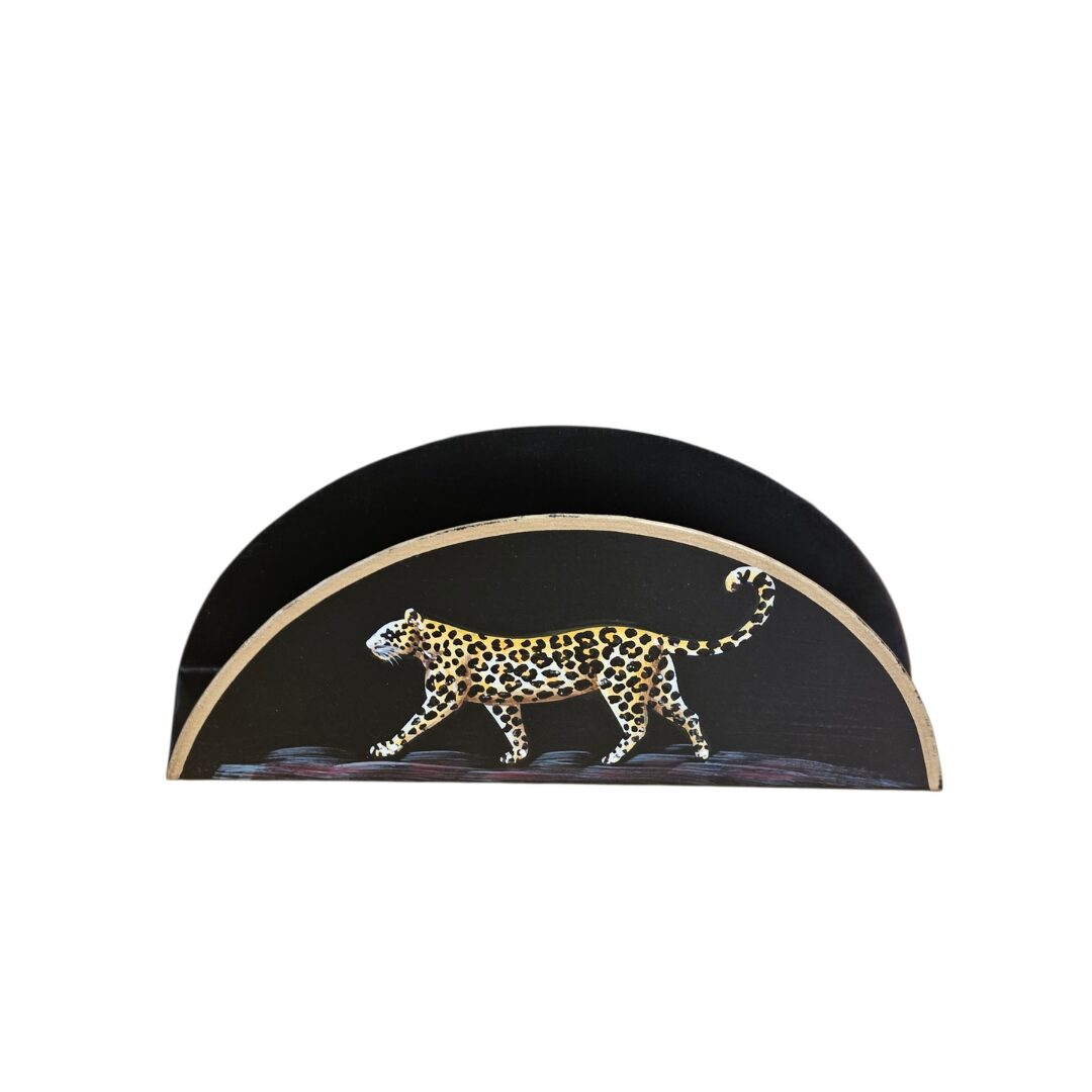 les-ottomans-leopardo-serviettenring-eisen-handbemalt-leopard image 1