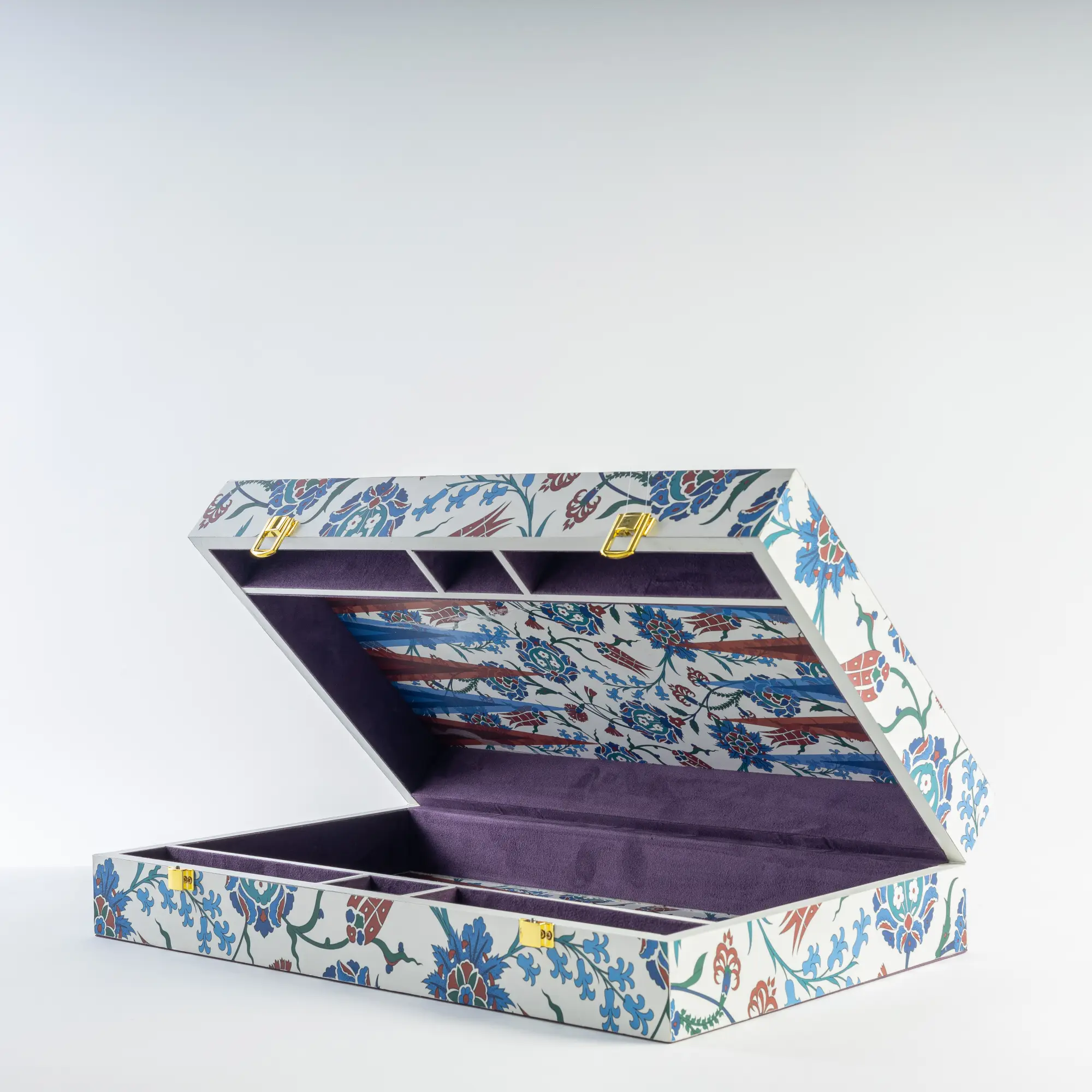 les-ottomans-backgammon-spiel-floreale-dekor-edition image 1