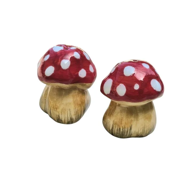 les-ottomans-salz-und-pfefferstreuer-red-mushroom-keramik image 1