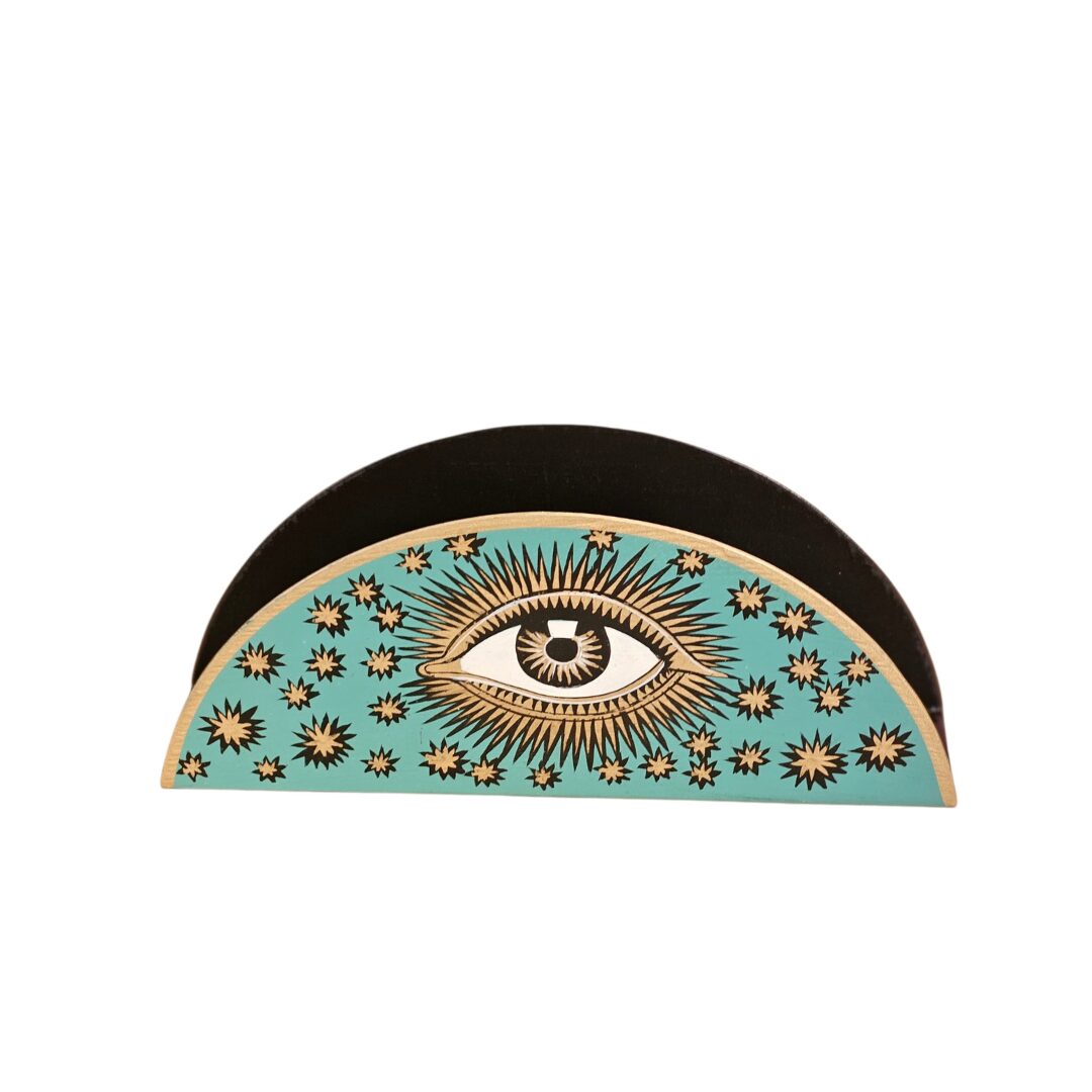 les-ottomans-serviettenring-eisen-handbemalt-occhio image 1