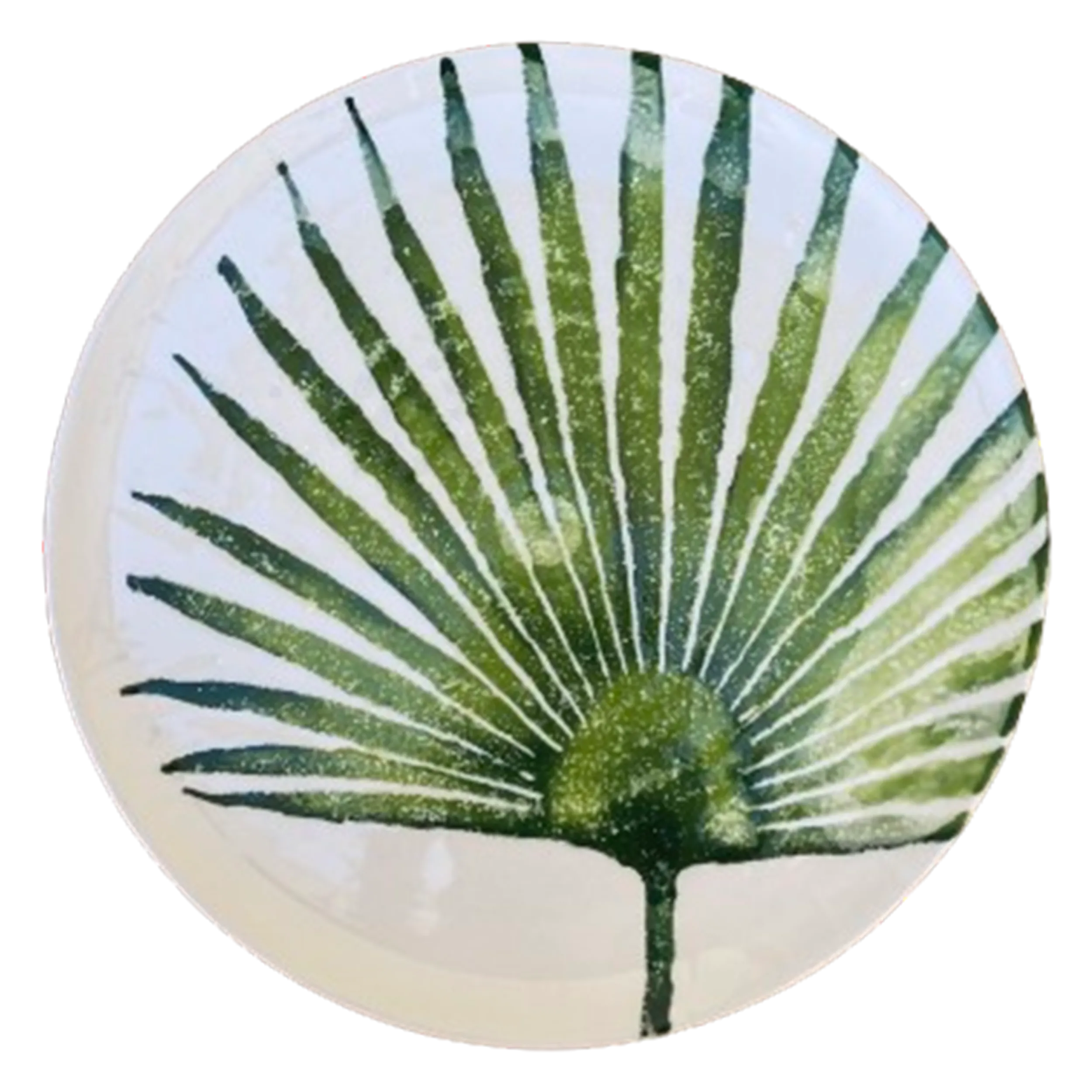 les-ottomans-le06-keramikteller-mit-blatt-dekor image 1