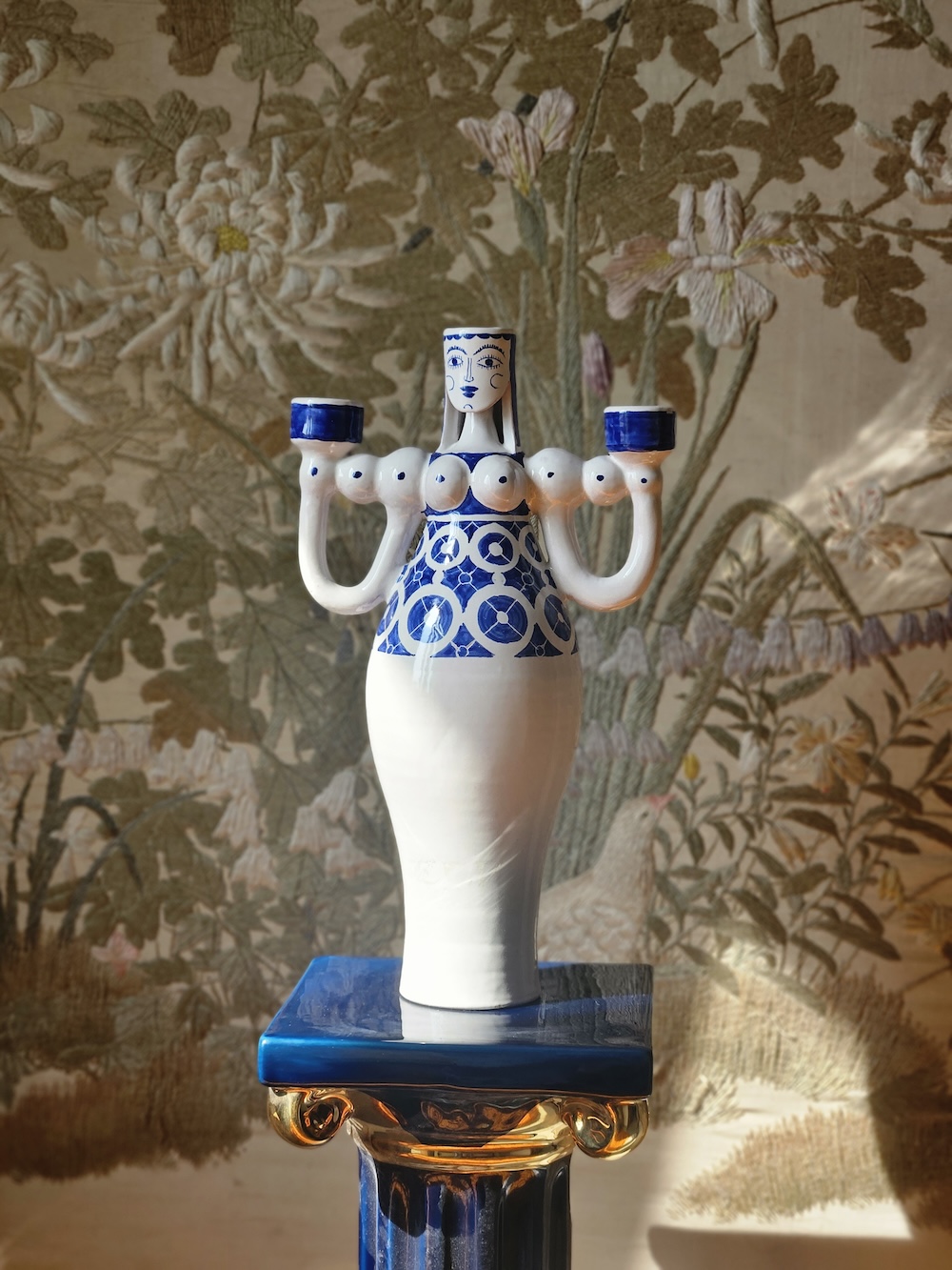 les-ottomans-an-italian-heritage-kerzenleuchter-aus-sizilianischer-keramik image 2