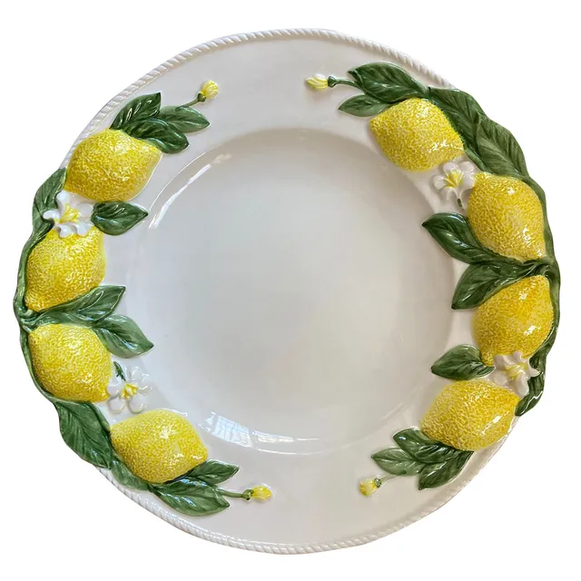 les-ottomans-limoni-lmn02-platzteller-keramik-zitrone-handbemalt image 1