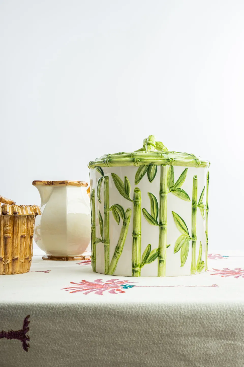 les-ottomans-bamboo-babc-keksdose-keramik-handbemalt image 1