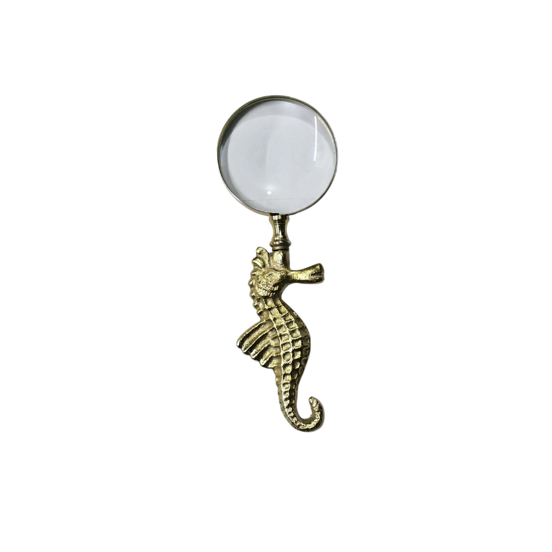 les-ottomans-lupe-seahorse-mgl02-aluminium-maritim image 1