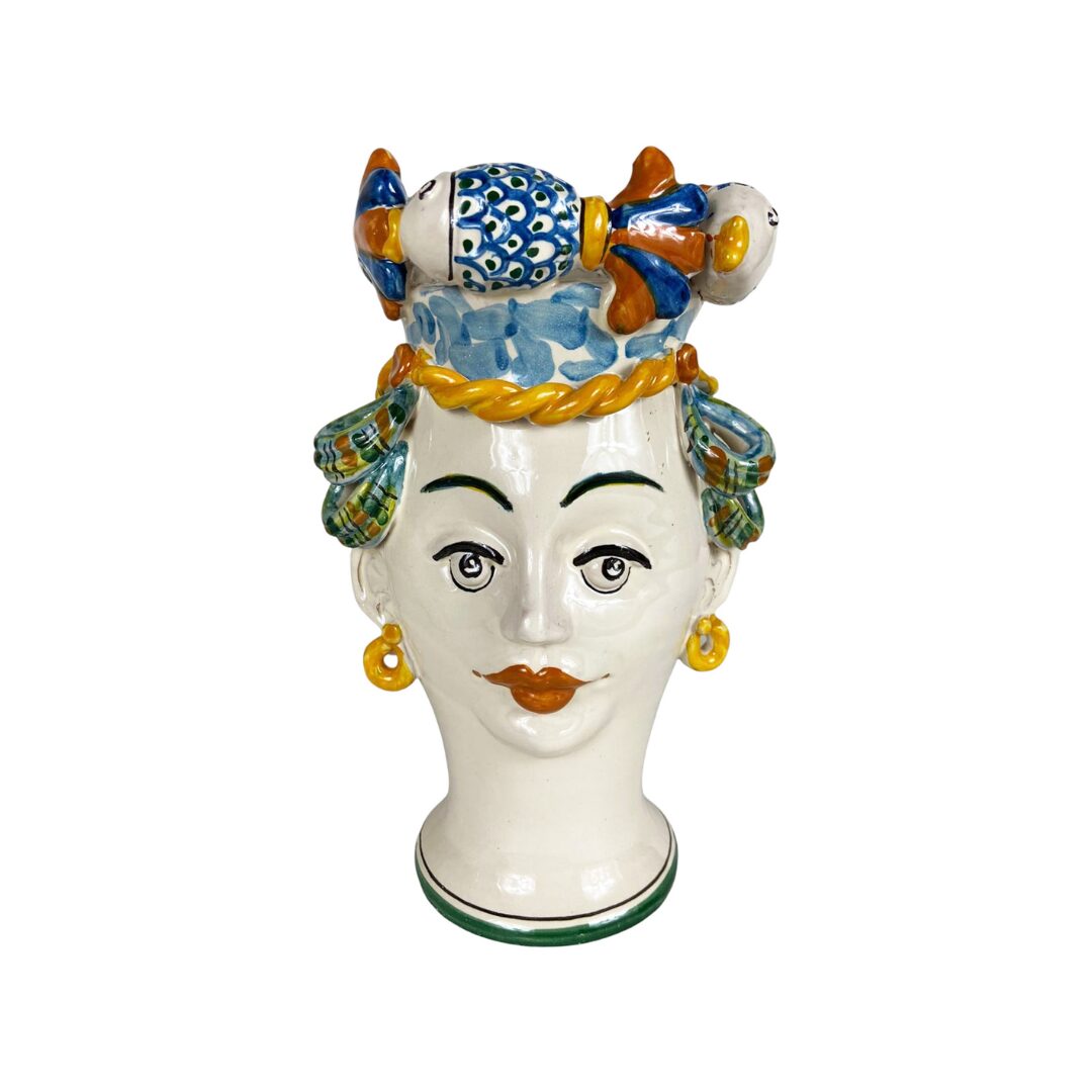 les-ottomans-sicily-sculpture-scu25-vase-gesicht-handbemalt image 1