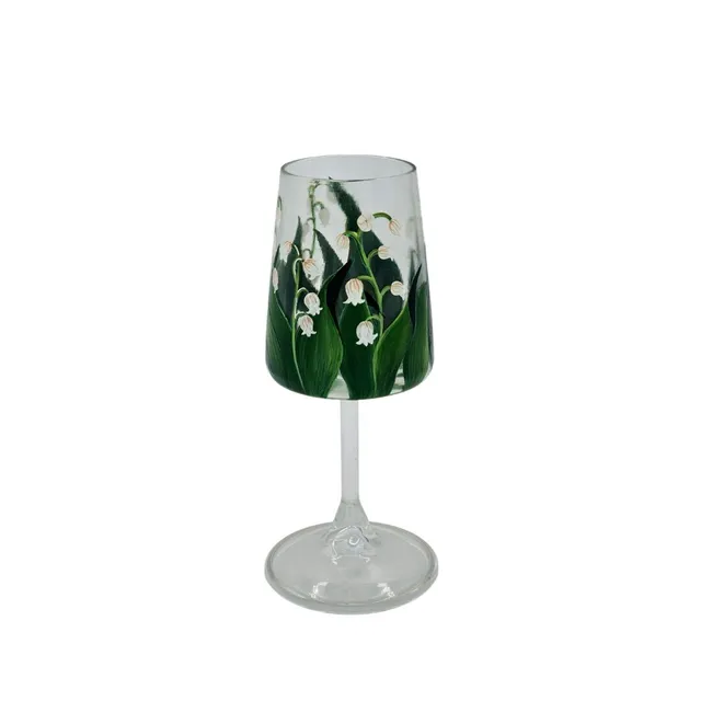les-ottomans-lily-deko-glas-handbemalt image 1