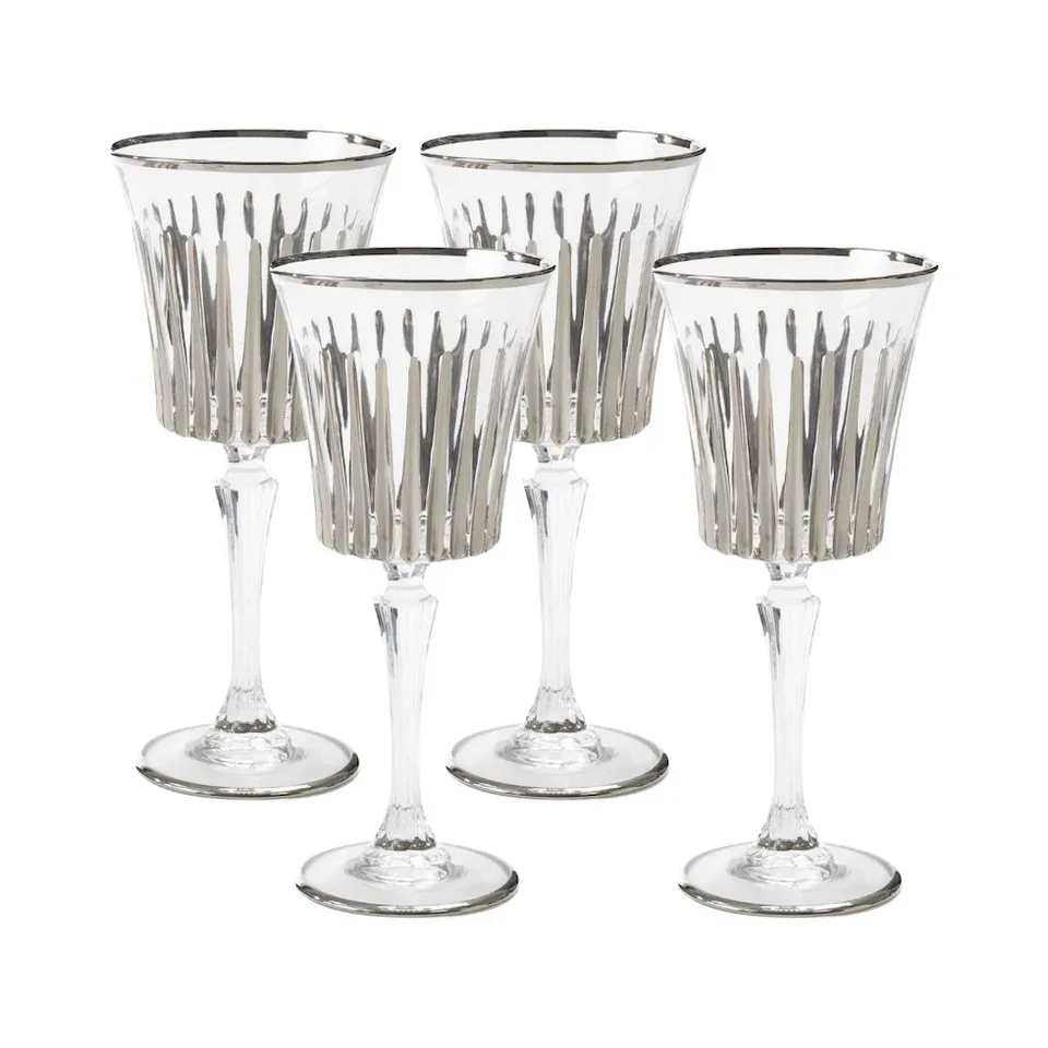les-ottomans-weingl-ser-aus-kristall-handbemalt-4er-set-platino image 1