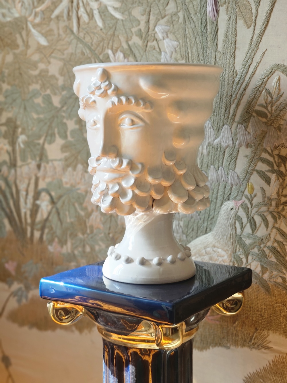 les-ottomans-an-italian-heritage-vase-moro-kopf-keramik-sizilien image 4